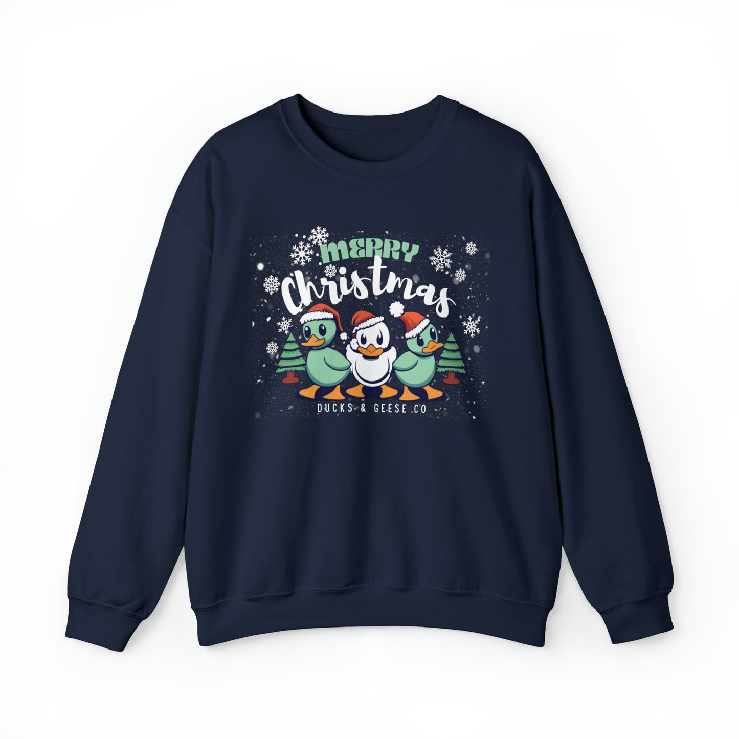 Merry Christmas Ducks & Geese Crewneck