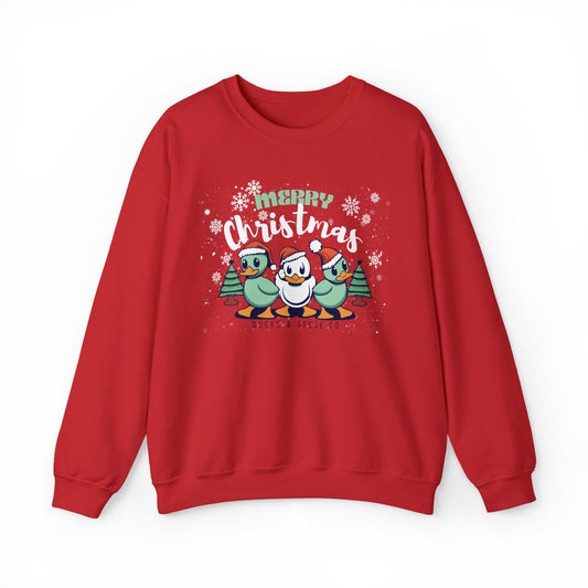 Merry Christmas Ducks & Geese Crewneck