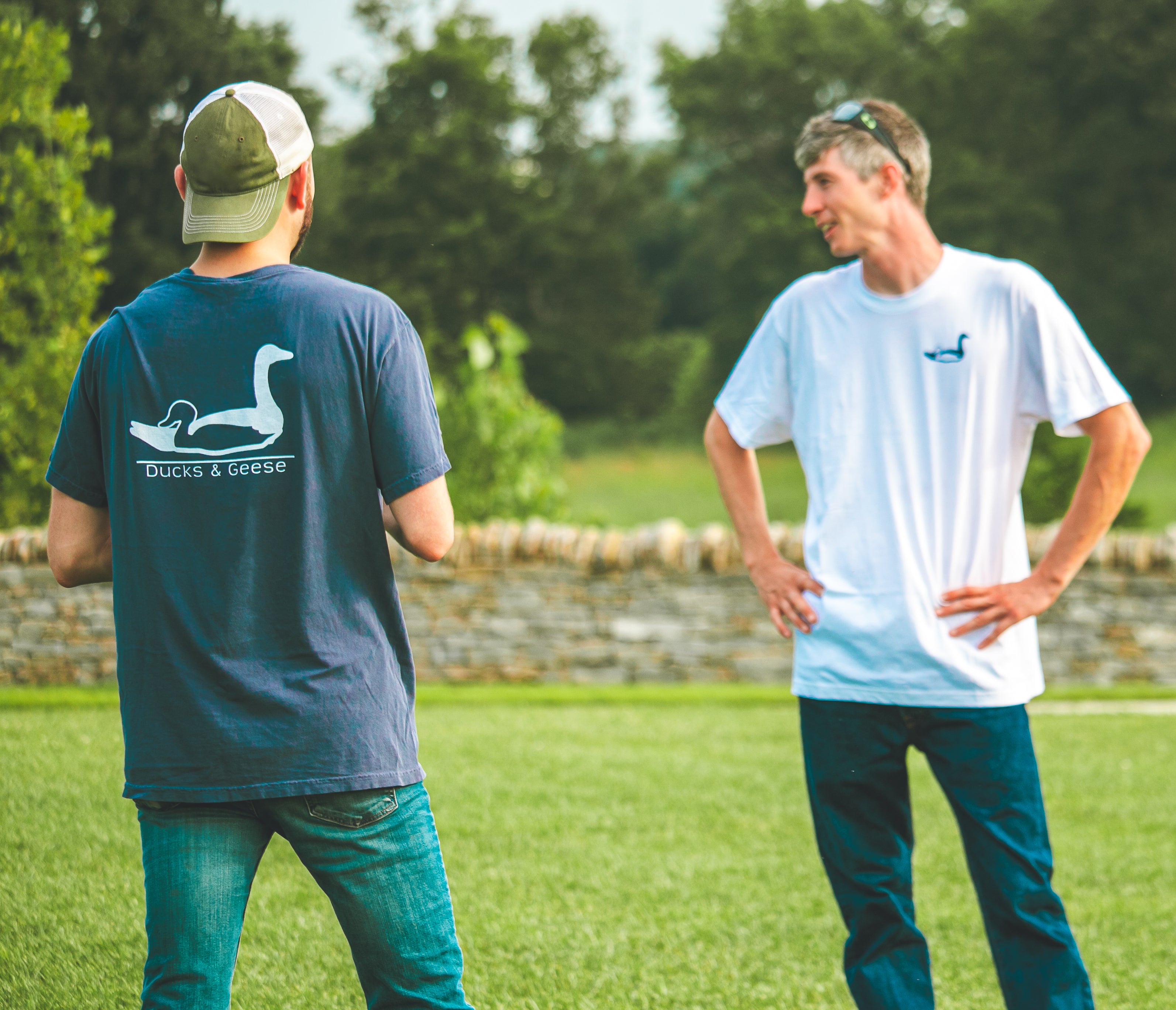 ducks and geese tshirt