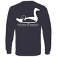 Ducks and geese mens long sleeve