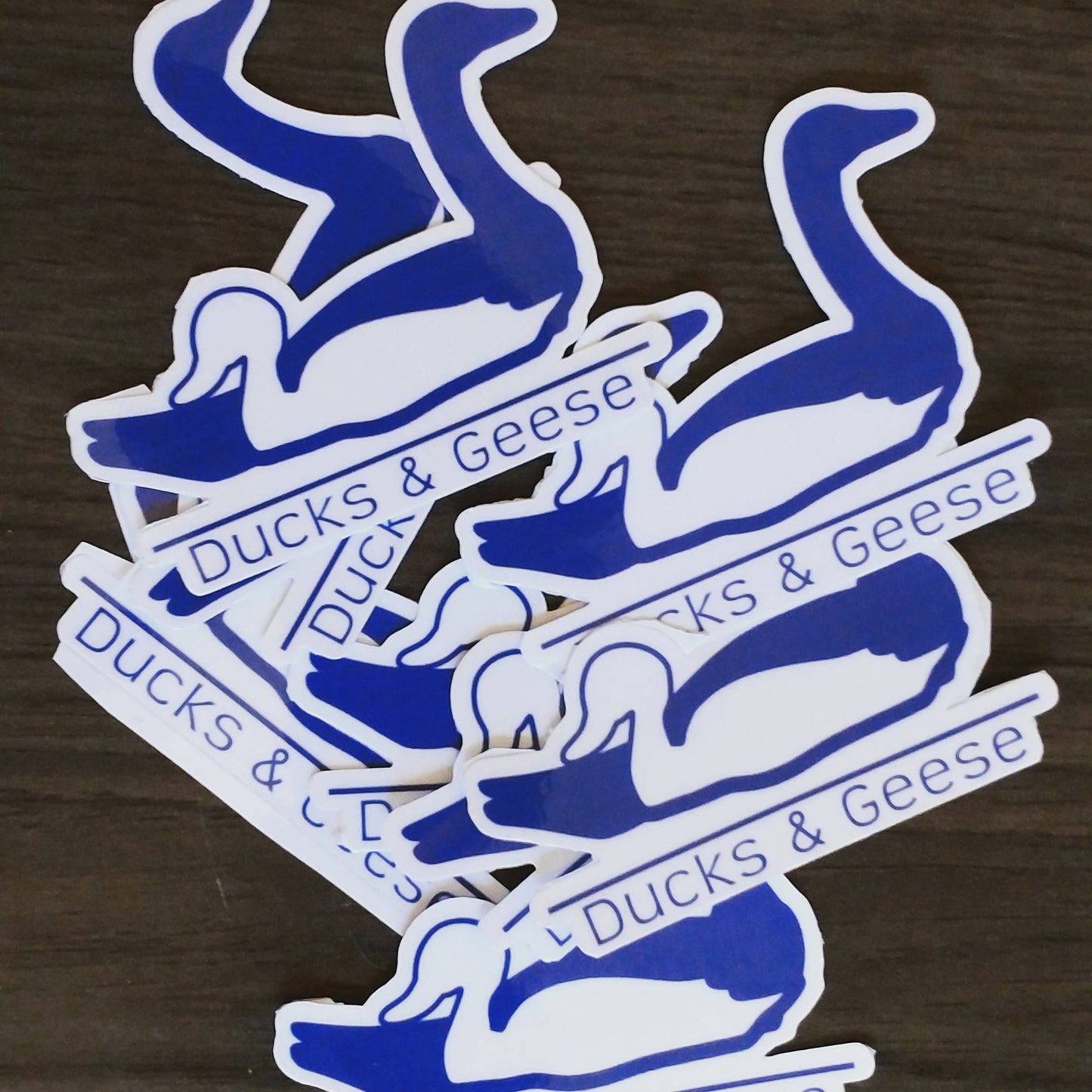 Ducks and geese stickers