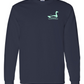 Navy and Mint Logo LS