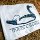 Fall mens long sleeve ducks and geese