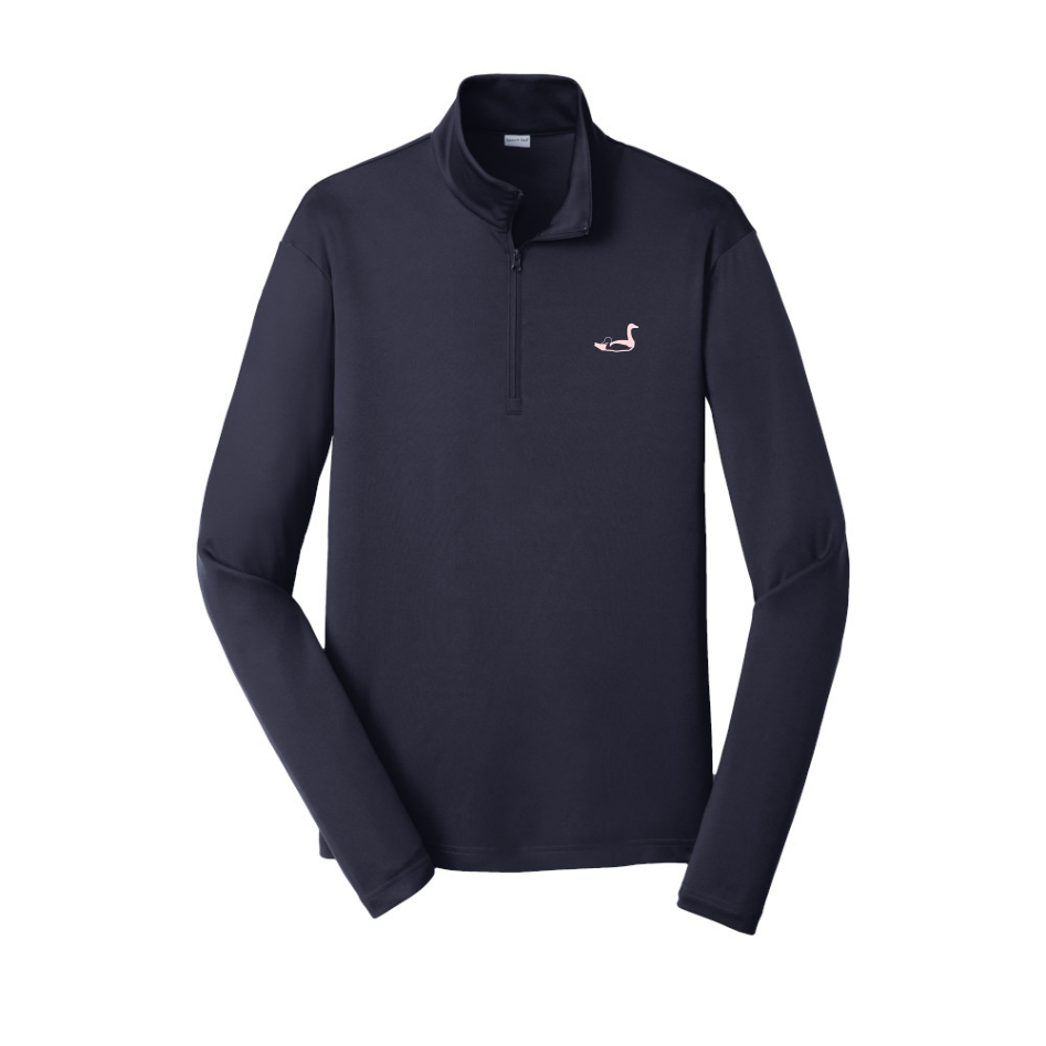 Navy Ducks and Geese 1/4 Zip